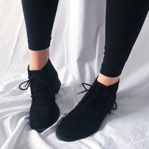FOREVER 21 Ankle Boots in Black